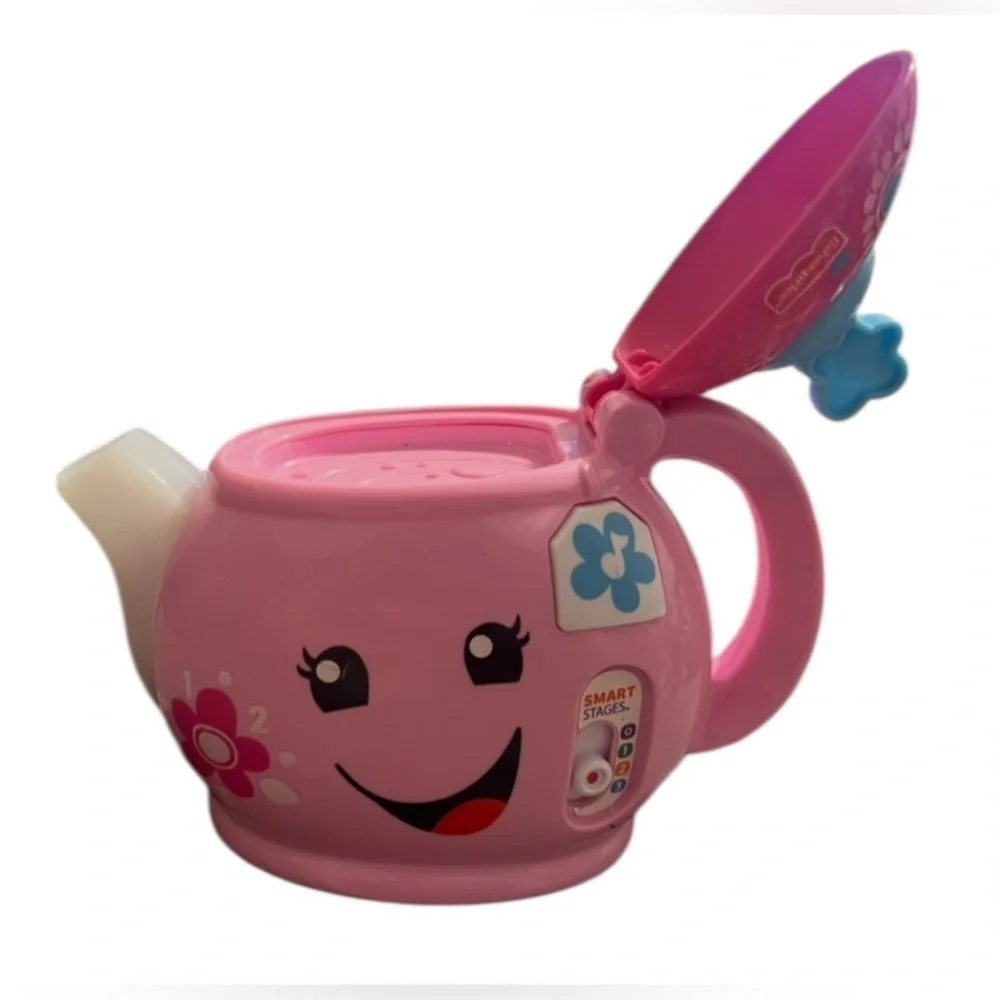 Fisher Price Pink Magical light-up Tea Pot Learning Toy